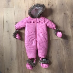 Absorba baby snowsuit